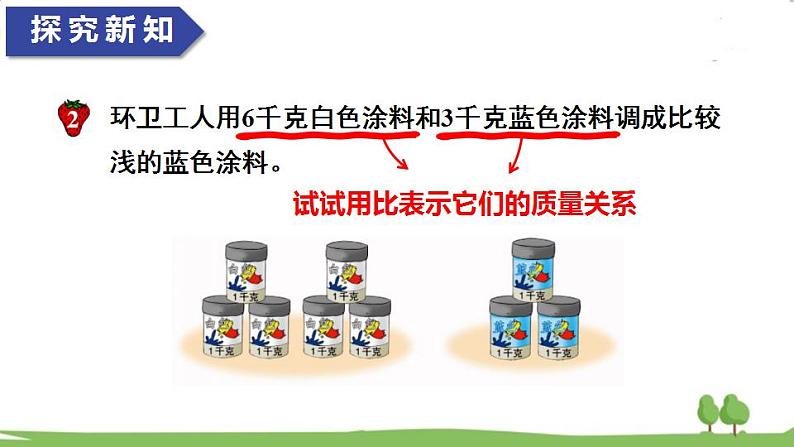 冀教6年级数学上册 二 比和比例 1.比 PPT课件06