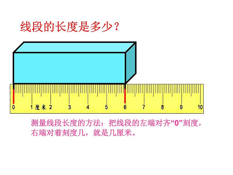 一年级下册数学课件-5.5   线段  ▏沪教版  (共13张PPT)06