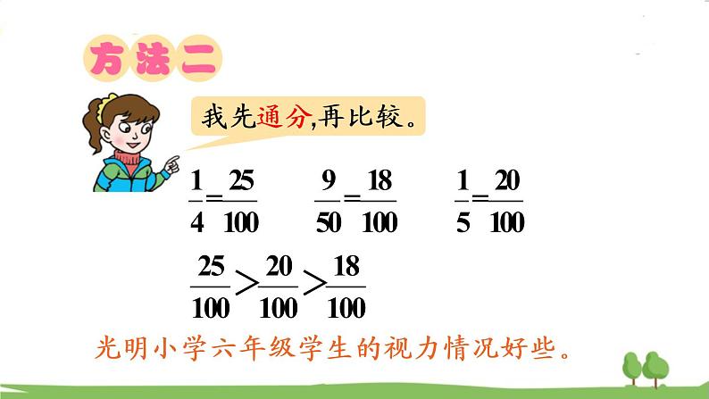 青岛版六年级数学上册 七 体检中的百分数——百分数（一）   信息窗1 百分数的意义和读写 PPT课件06