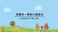 青岛版 (六三制)五年级上册三 游三峡——小数除法多媒体教学ppt课件