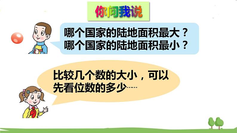 青岛版4年级数学上册 一  大数知多少——万以上数的认识   信息窗3 万以上数的大小比较和改写 PPT课件04