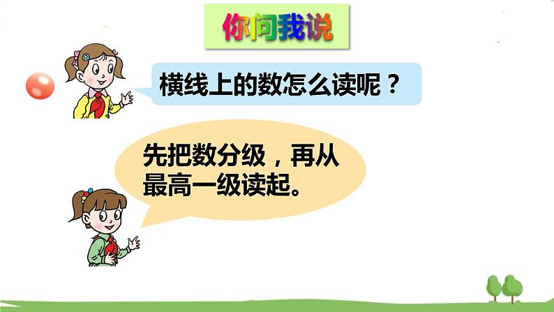 青岛版4年级数学上册 一  大数知多少——万以上数的认识   信息窗1  计数单位和万以上数的读法 PPT课件04