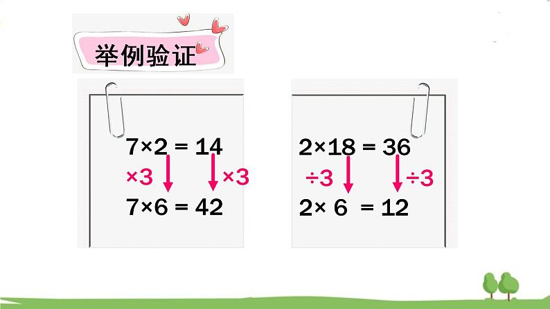 青岛版4年级数学上册 三 保护大天鹅——三位数乘两位数   相关链接 积的变化规律 PPT课件第6页