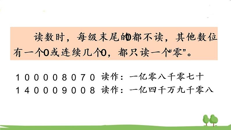 青岛版4年级数学上册 回顾整理——总复习   专题1 数与代数 PPT课件06