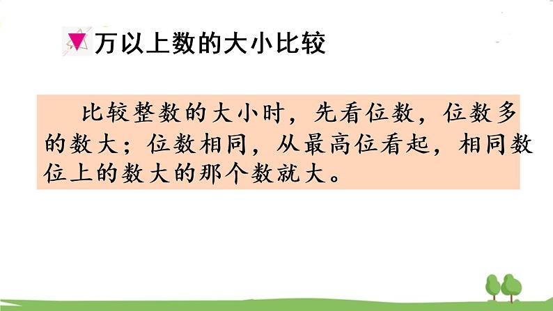 青岛版4年级数学上册 回顾整理——总复习   专题1 数与代数 PPT课件08