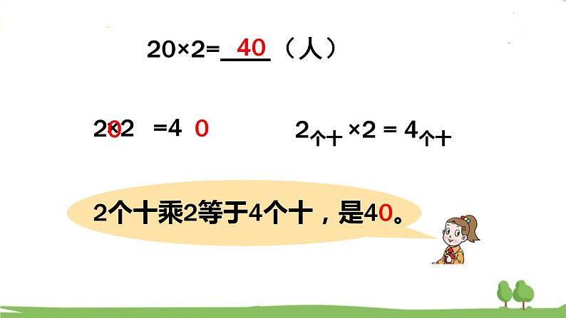 第1课时 两位数乘一位数的口算第6页