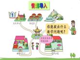 青岛版3年级数学上册 四 走进新农村——位置与变换   信息窗1 方向与路线 PPT课件