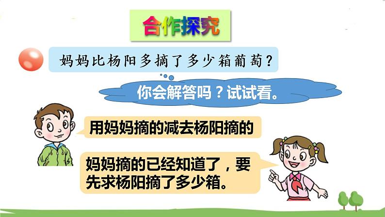 青岛版3年级数学上册 六 采摘节—— 混合运算   信息窗2 除减、除加混合运算计算法则 PPT课件第4页