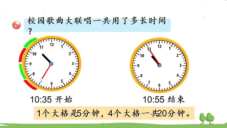 青岛版3年级数学上册 七 庆元旦——时、分、秒的认识   信息窗2 简单的经过时间计算 PPT课件第4页