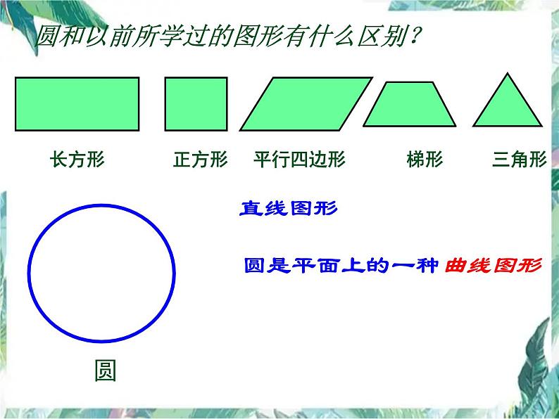 北师大版六年级上册数学  圆的认识（一）（ 课件 ）第7页