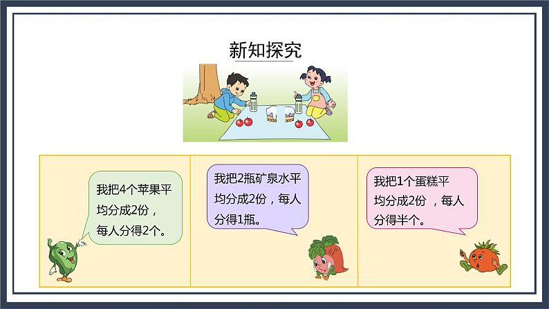 苏教版数学三上7.1《认识一个物体的几分之一》课件+教案06