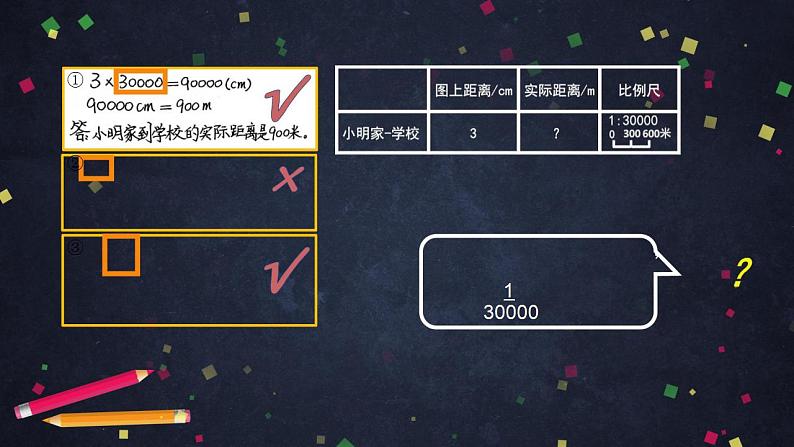 【同步配套】六年级下册数学 教案+课件+任务单-比例的应用练习 人教版07