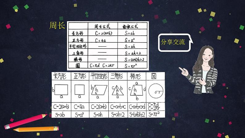 【同步配套】六年级下册数学 教案+课件+任务单-平面图形整理与复习（二） 人教版03