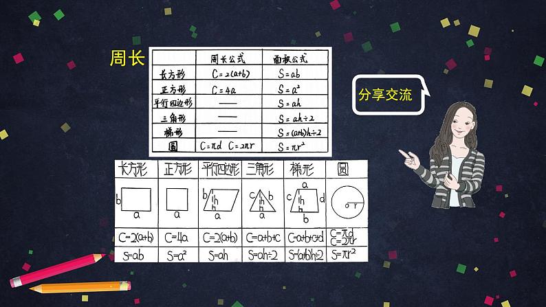 【同步配套】六年级下册数学 教案+课件+任务单-平面图形整理与复习（二） 人教版03