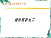 北师大版六年级上册数学课件-圆的面积复习优质课件