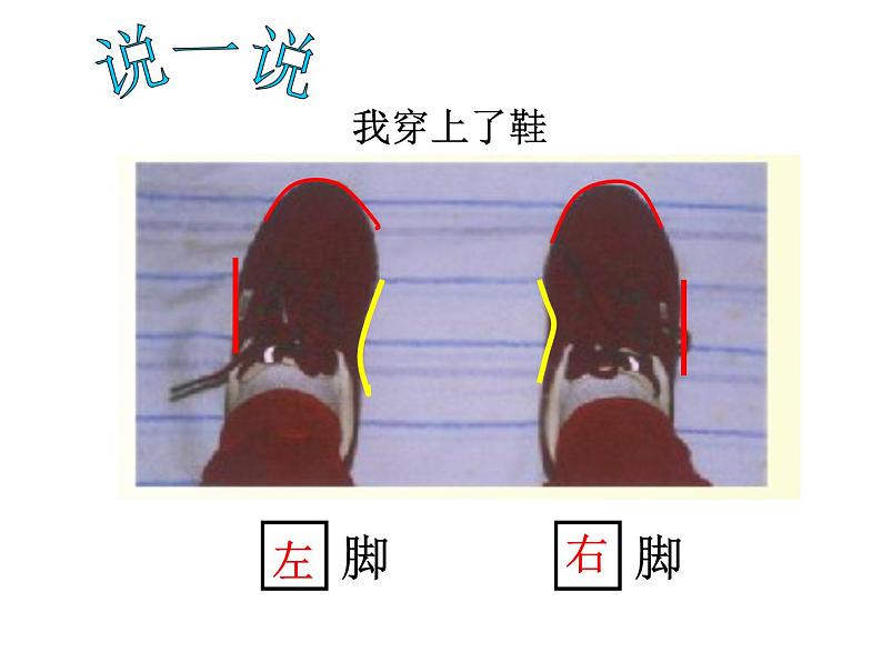 一年级下册数学课件-5.1   左与右  ▏沪教版 (共15张PPT) (5)05