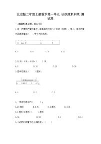 小学数学一 认识厘米和米精品精练