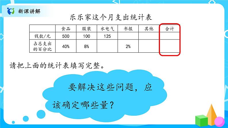 北师大数学六上《这月我当家试一试》课件PPT+教案05