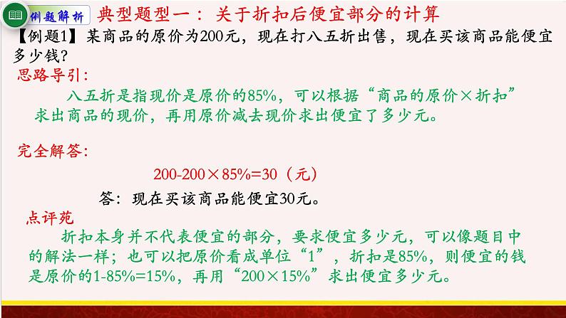 【精品课件】6.6与折扣有关的实际问题-苏教版六年级上册数学精品课件第6页