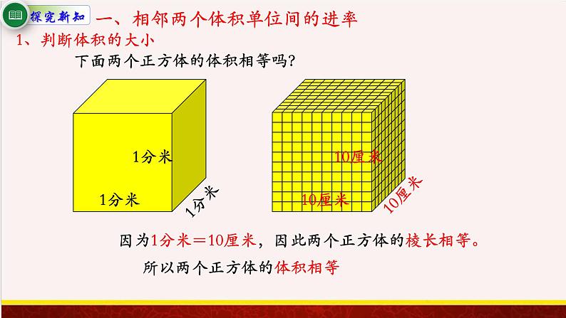 【精品课件】1.6体积单体间的进率-苏教版六年级上册数学精品课件第4页