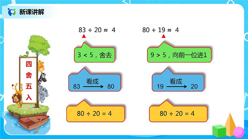 人教版小学数学四年级上册6.1《口算除法》PPT课件+教学设计+同步练习07