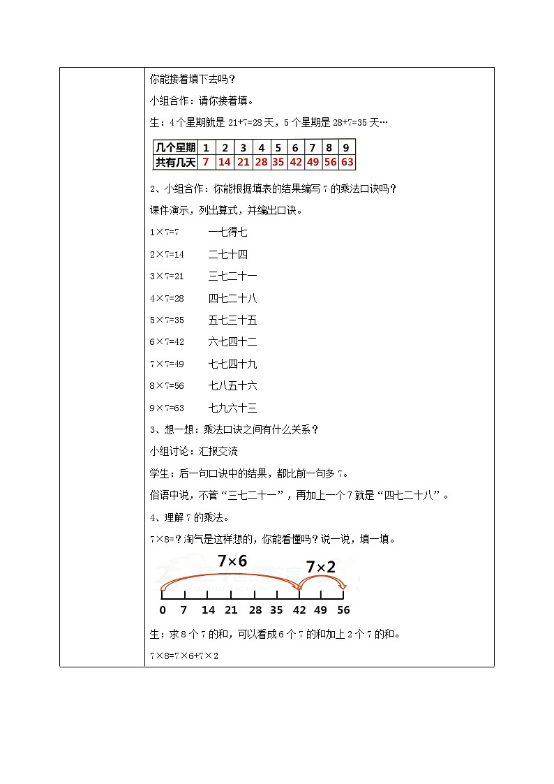 8.2《一共有多少天》课件+教案02