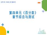 第四单元《百分数》章节综合与测试-课件+教案