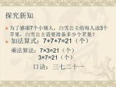 二年级上册数学教学课件-6.3    7的乘法口诀1-人教版(共18张PPT)