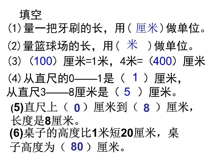 二年级上册数学课件-01长度单位    人教版(共31张PPT)第7页