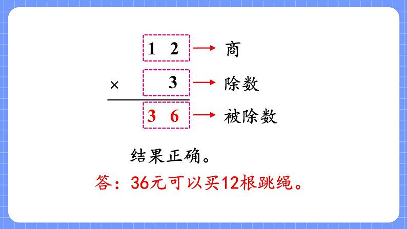 苏教版三上数学4.3《除法的验算》  PPT课件07