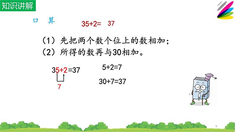 二年级数学上册教学课件-2.1.1不进位加13-人教版(共19张PPT)第6页