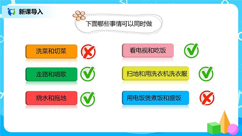 人教版小学数学四年级上册8.1《沏茶问题》PPT课件+教学设计+同步练习03