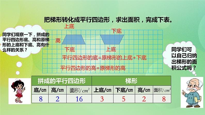 苏教版五上2.3《梯形的面积》 课件+教案+导学案07