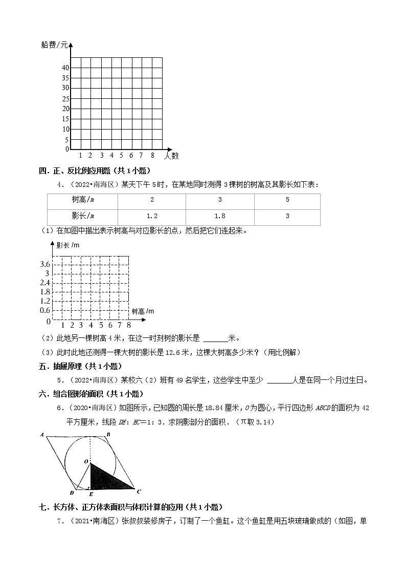 广东省佛山市三年（2020-2022）小升初数学卷真题分题型分层汇编-07应用题（基础提升）第2页