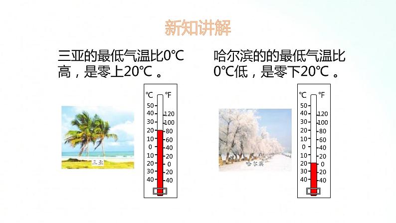 苏教版数学五年级上册 1.1正负数的认识 课件05