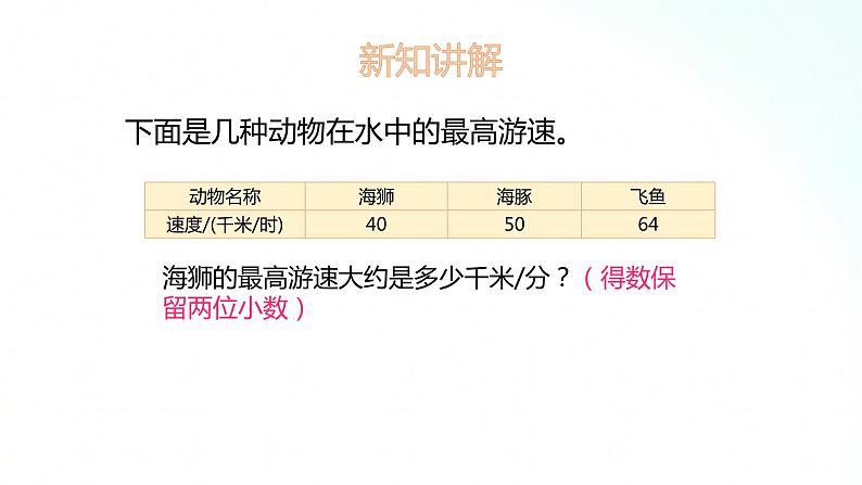 苏教版数学五年级上册 5.10商的近似值及合理取值 课件03