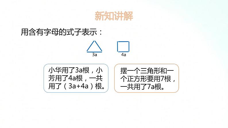 苏教版数学五年级上册 8.3用含有字母的式子表示运算定律 课件第4页