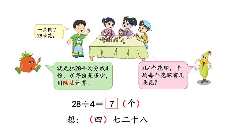 苏教版数学二年级上册 6.2用7的乘法口诀求商 课件第6页