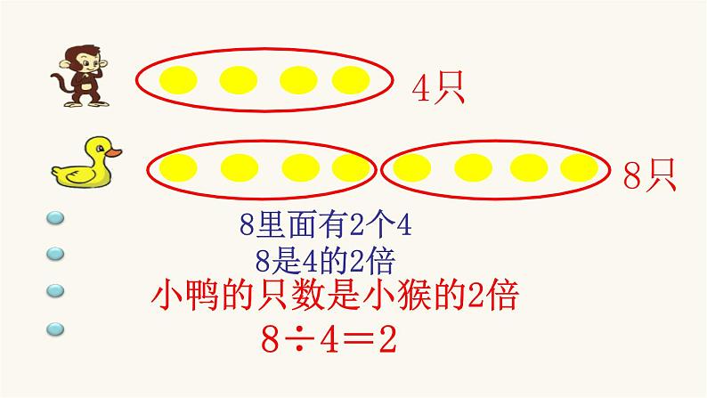 北师大版二年级数学上册第7单元2.7.6快乐的动物课件第6页