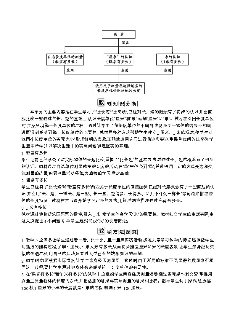 北师大版二年级数学上册第6单元测量课时教案02