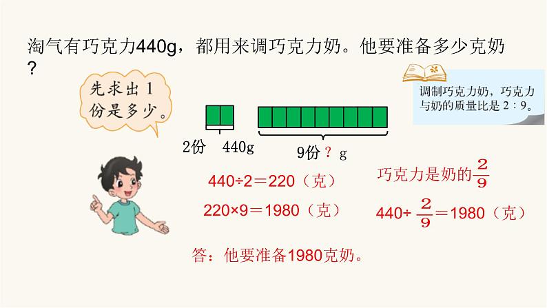 北师大版六年级数学上册第6单元第3课时比的应用课件05