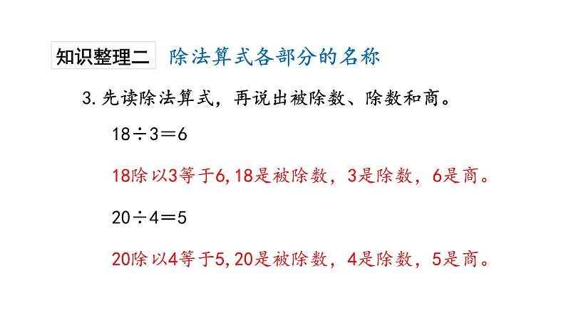 苏教版数学二年级上册 8.4总复习数与运算3表内除法 课件06