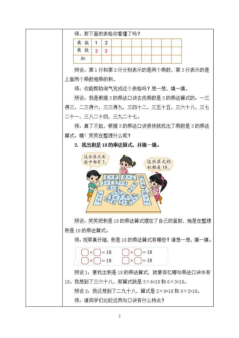 8.4《做个乘法表》课件+教案02