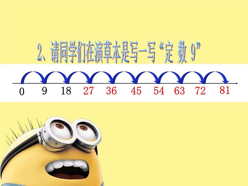 二年级数学上册教学课件-6.3    9的乘法口诀18-人教版(共20张PPT)第3页