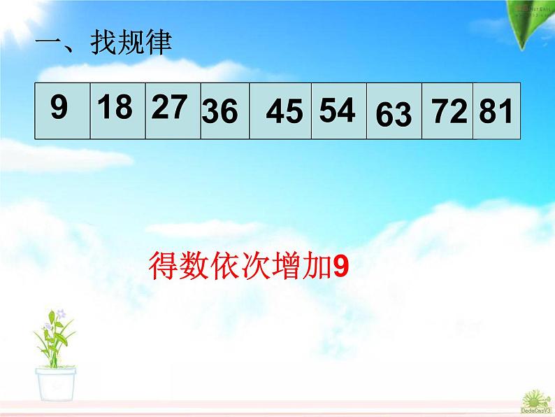 二年级数学上册教学课件-6.3    9的乘法口诀10-人教版(共13张PPT)第2页