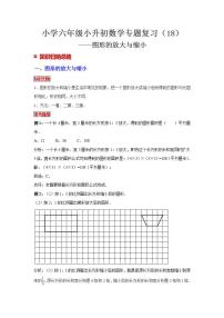 【专项复习】通用版小升初数学专题复习（18）图形的放大与缩小（知识归纳+典例精析+拔高训练）