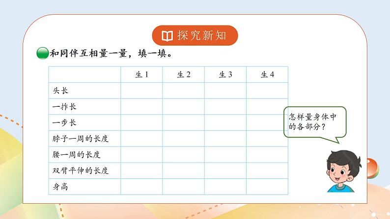 数学好玩2《寻找身体上的数学秘密》课件+教案06