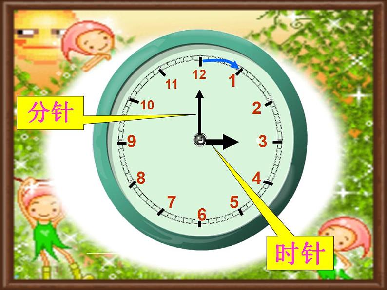 一年级上册数学课件-07认识钟表-(共10张PPT)人教版第5页