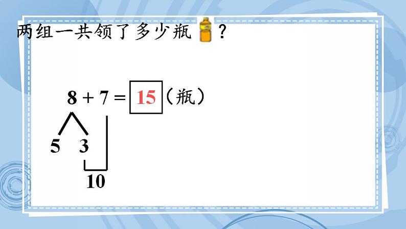 青岛版（五年制）1上数学 7.2 8加几 课件第6页