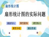 冀教版6上数学 7.2 扇形统计图的实际问题 课件